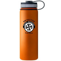 40 oz. Matted 24 HOURS Insulated Stainless Steel Bottle